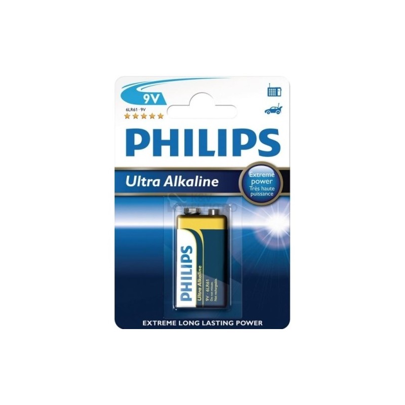 Baterie PHILIPS 6LR61 9V