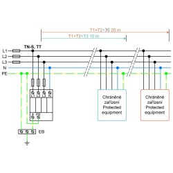 Svodič HLSA12,5-275/4+0 M T1+2 HAKEL