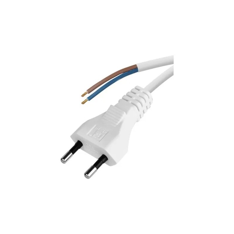 Flexo 2x0,75 5m PVC bílá