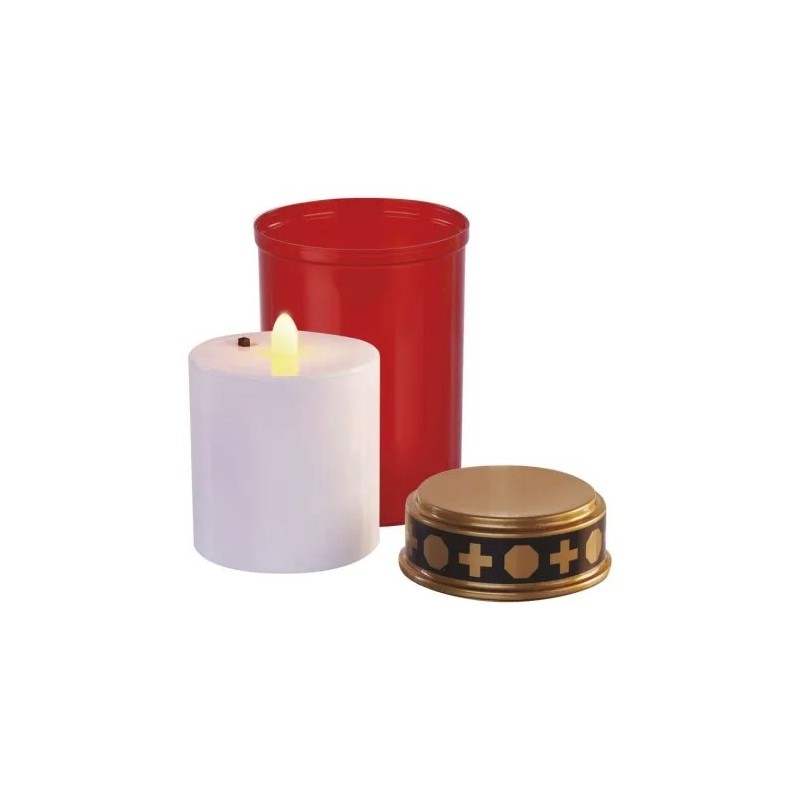 Svítilna svíčka DCCV19 LED hřbitovní