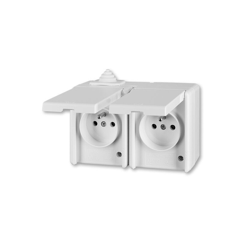 ABB Zásuvka 5518-2029 B IP44 2x