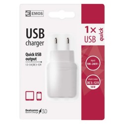 Zdroj USB 3A napájecí V0123