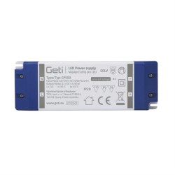 Trafo LED 12V 60W IP20