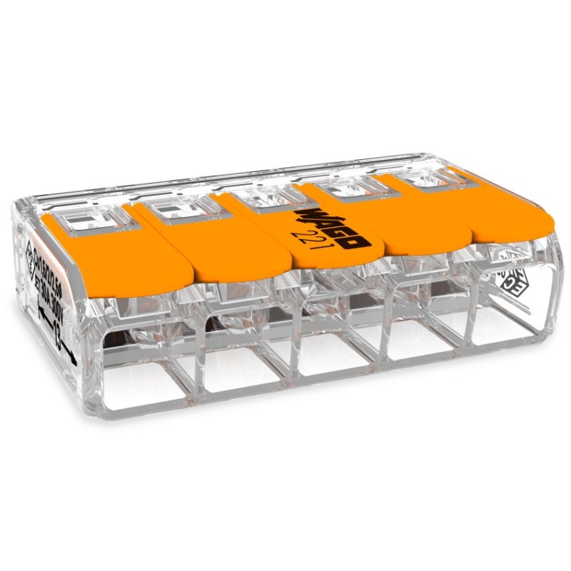 Svorka WAGO 221-615 5x6 flexabilní