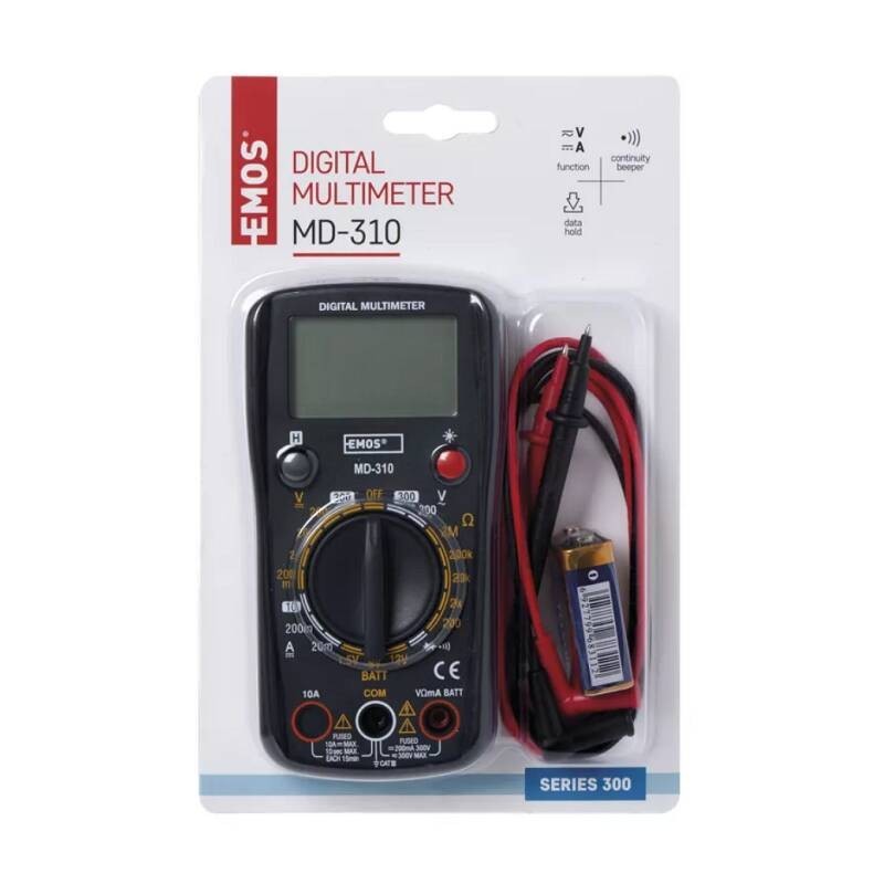 Zkoušečka Multimetr MD-310