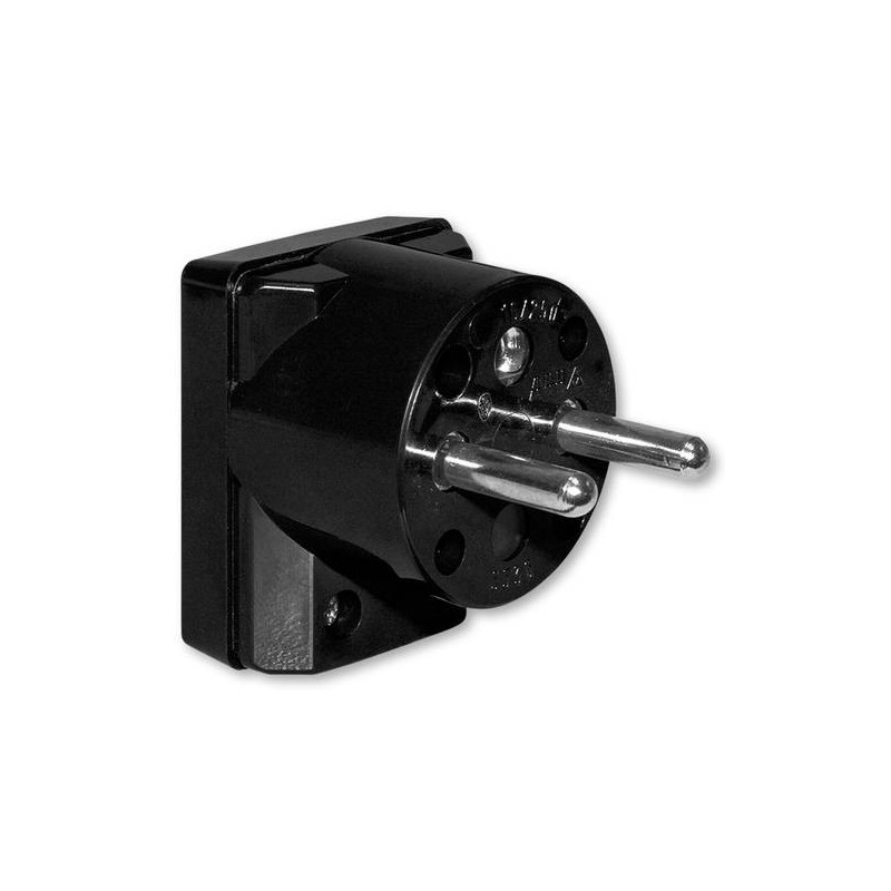 Vidlice 220V s postr.výv. 5536-2159N černá