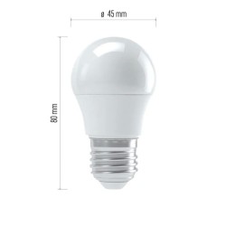 Žárovka LED 4,1W E27 mini GL WW