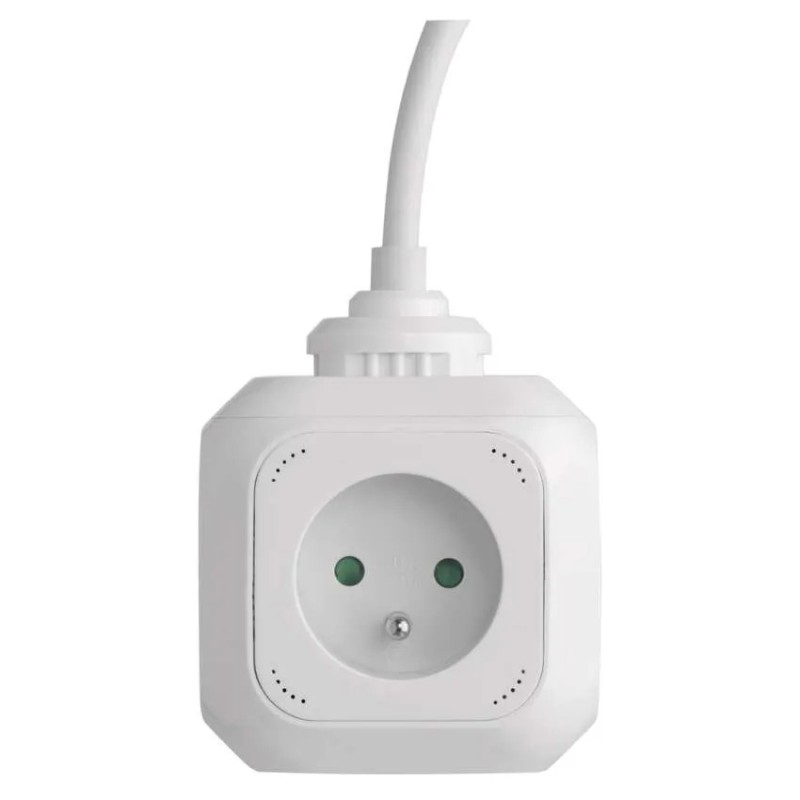 Prodlužovací přívod 4Z/1,9m+2xUSB P04119U