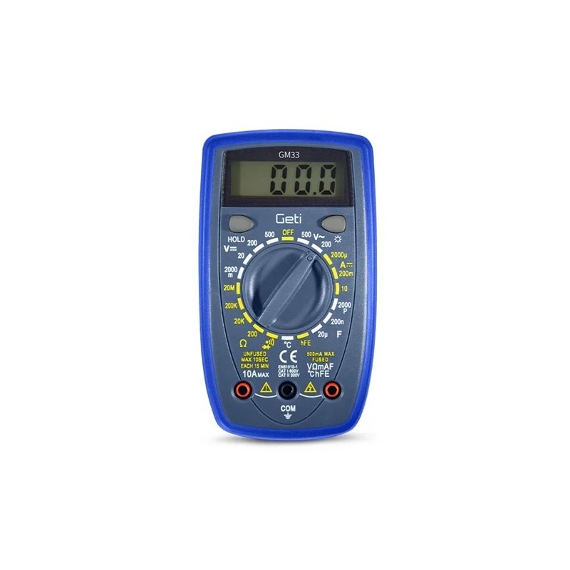 Zkoušečka multimetr GM33B GETI