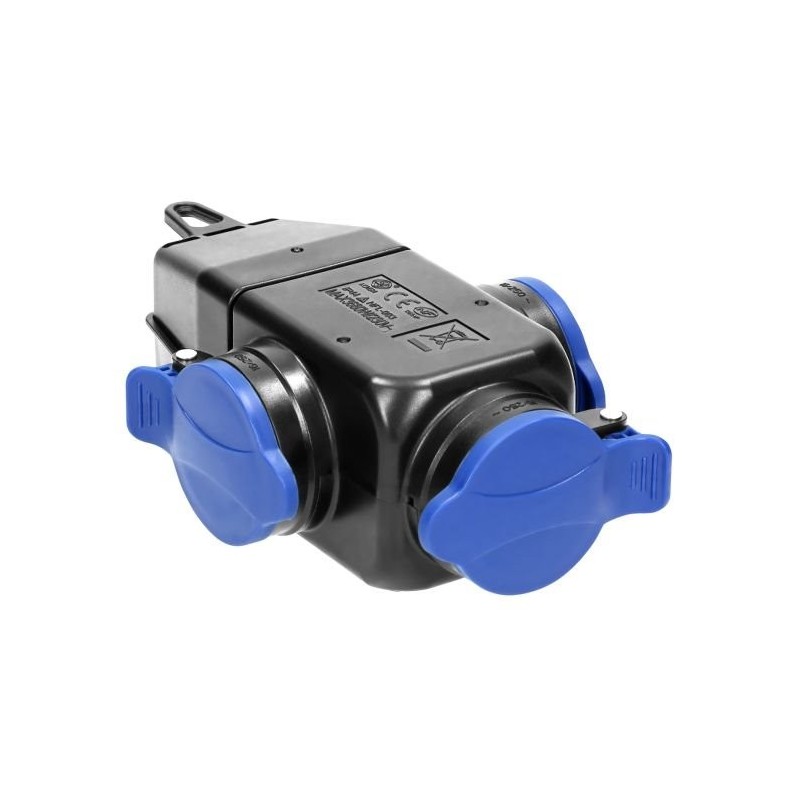 Zásuvka rozboč. 3x250V IP44 16A ORNO